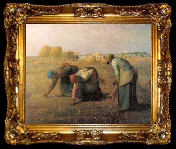 framed  jean-francois millet The Gleaners,, ta009-2